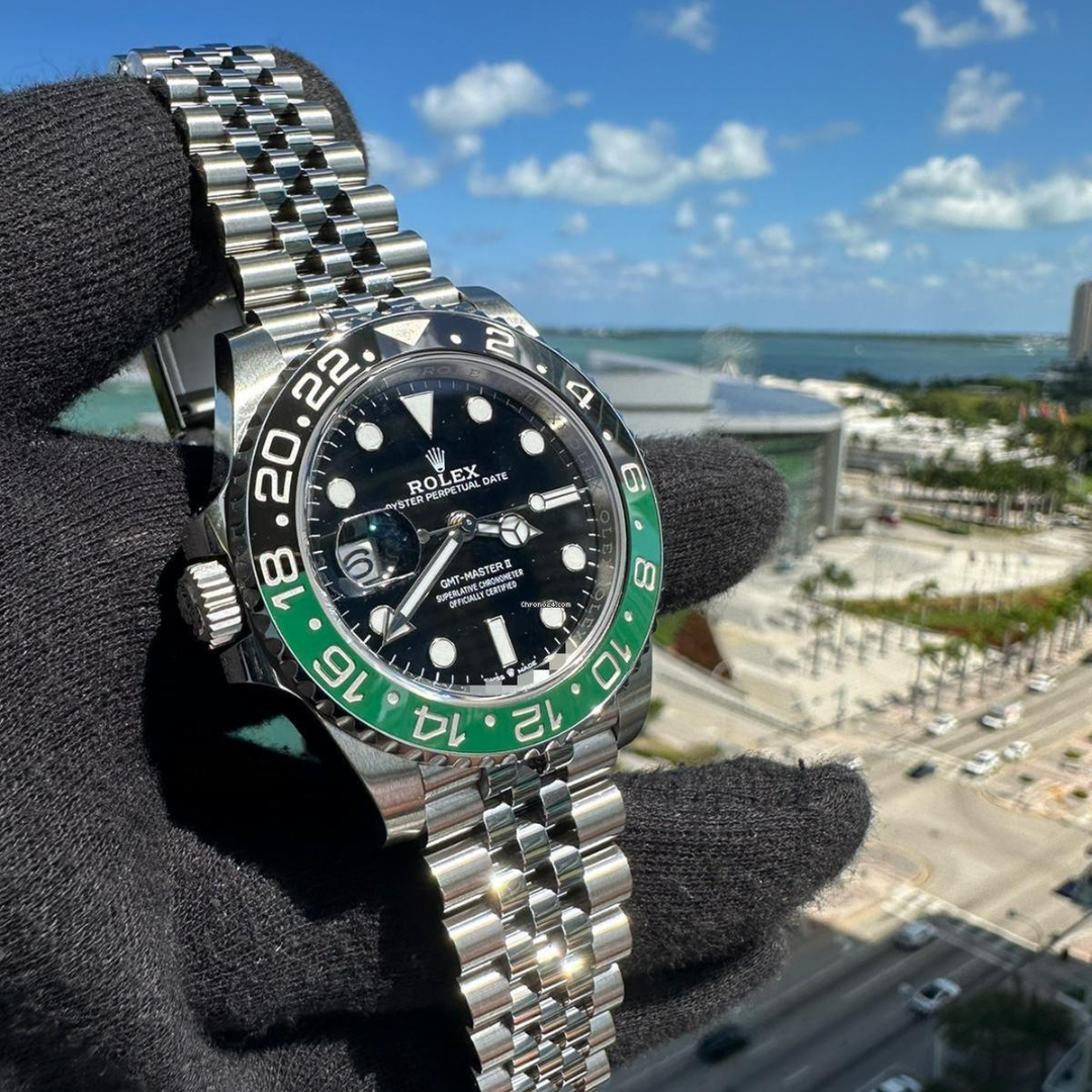 Relógio R0LEX GMT - Master ll Verde