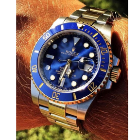 Relógio R0LEX. Submariner Azul