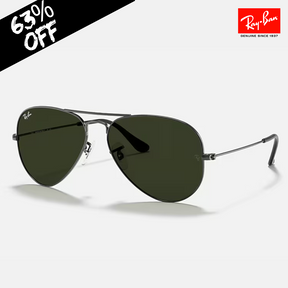 Óculos R.Ban - Aviator Classic Chumbo