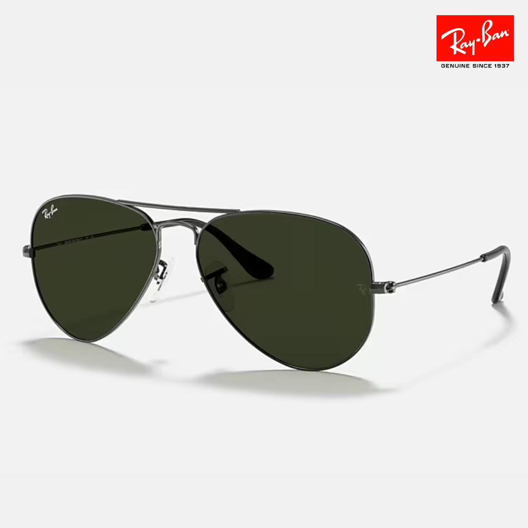 Óculos R.Ban - Aviator Classic Chumbo