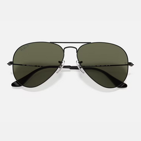 Óculos R.Ban -  Aviator Classic Preto lente Verde