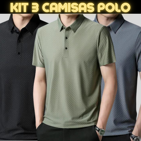 Kit 3 Camisas Polo Special Men