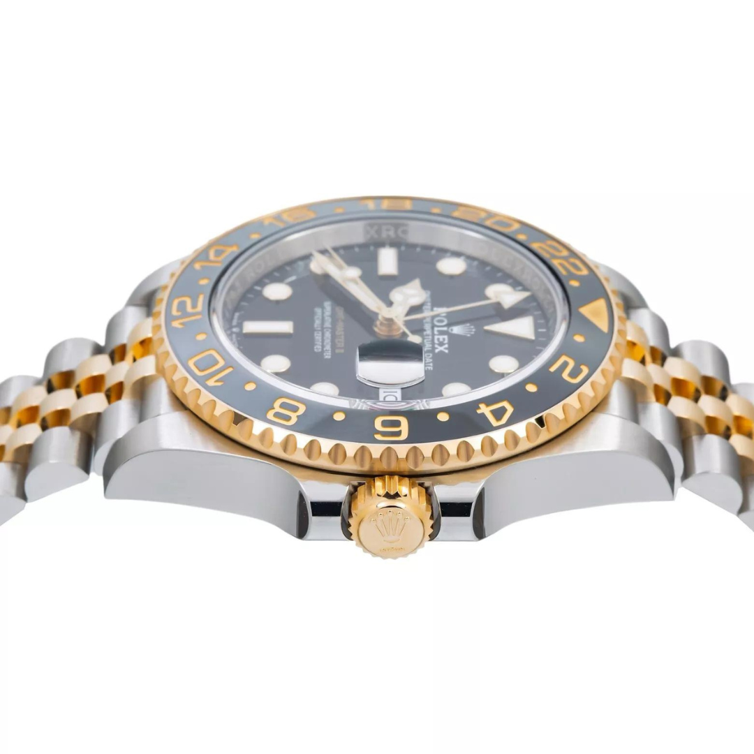 Relógio R0LEX GMT- Master ll Gold and silver